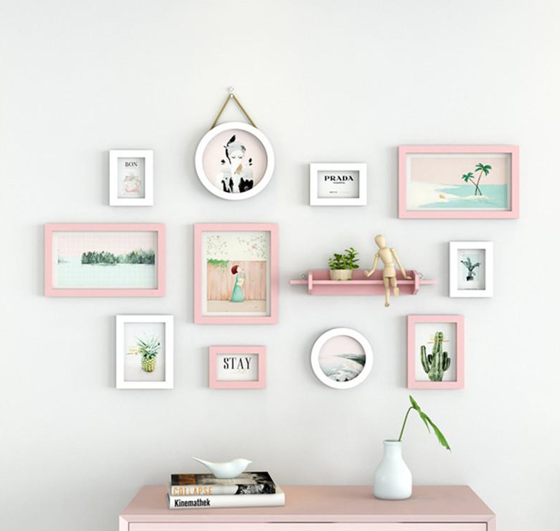 hang multiple pictures